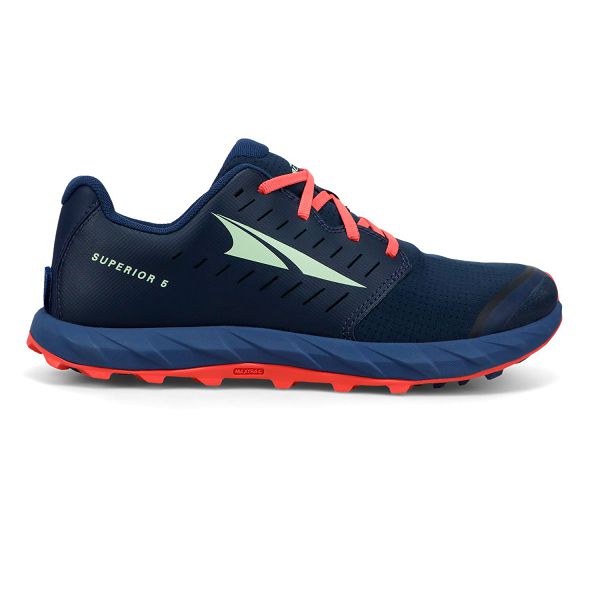 Chaussures De Trail Altra Superior 5 Bleu Foncé Femme | JJU-24219207