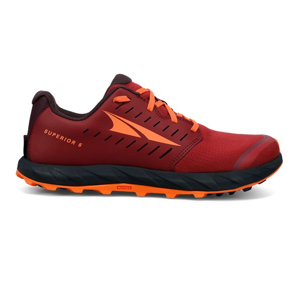 Chaussures De Trail Altra Superior 5 Bordeaux Femme | KTJ-13237235