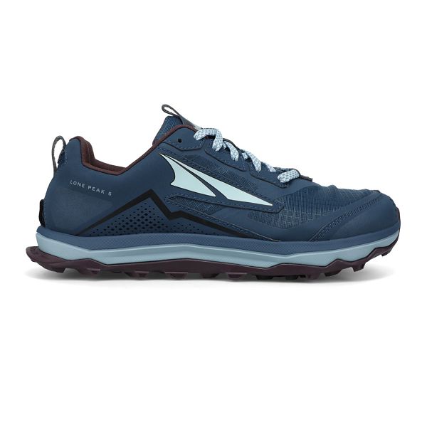 Chaussures De Trail Altra Lone Peak 5 Bleu Majolique Femme | MYJ-05285623