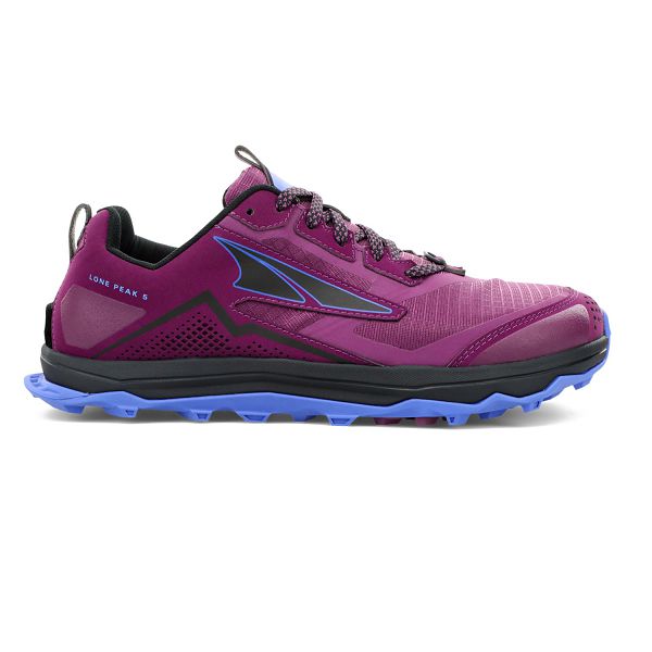 Chaussures De Trail Altra Lone Peak 5 Prune Femme | BGQ-49531969