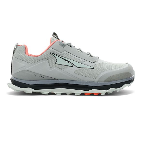 Chaussures De Trail Altra Lone Peak All-wthr Low Gris/Orange Femme | YTP-75585509