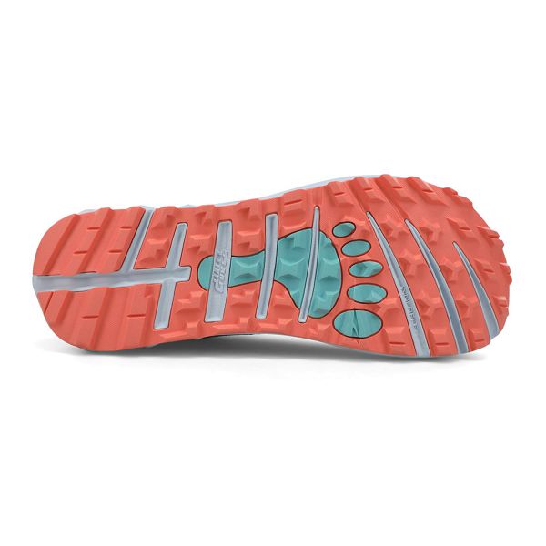 Chaussures De Trail Altra Timp 3 Gris/Corail Femme | PYU-03185595