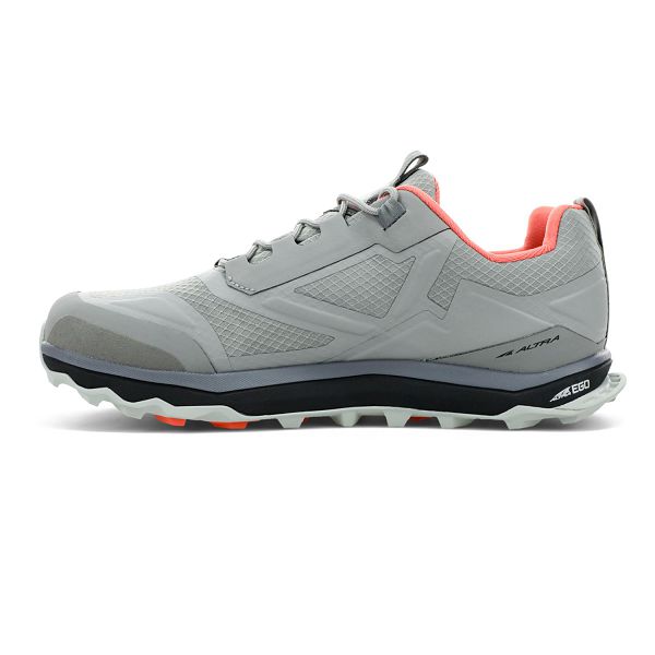 Chaussures De Trail Altra Lone Peak All-wthr Low Gris/Orange Femme | YTP-75585509