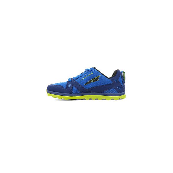 Chaussures De Trail Altra Youth Lone Peak Bleu/Lime Femme | CPU-79584136