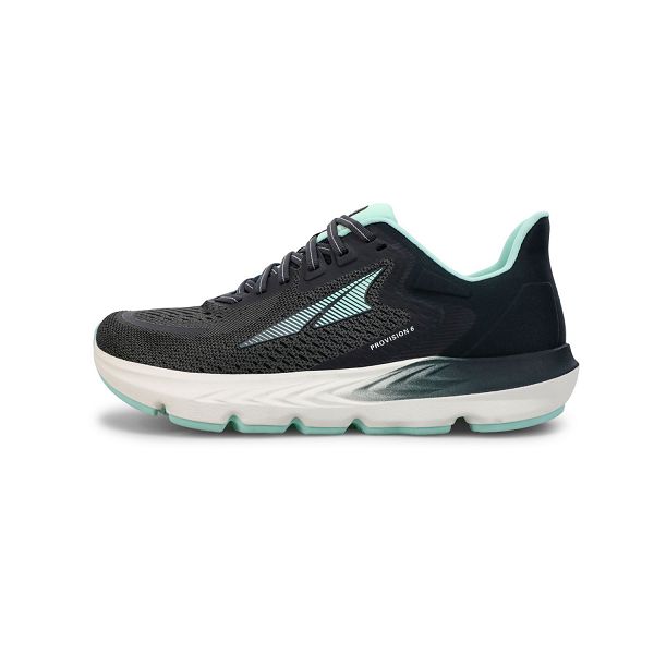 Chaussure Running Altra Provision 6 Noir/Menthe Femme | AWW-70470805