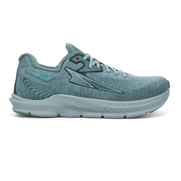 Chaussure Running Altra Torin 5 Luxe Gris/Bleu Femme | TDY-06626840