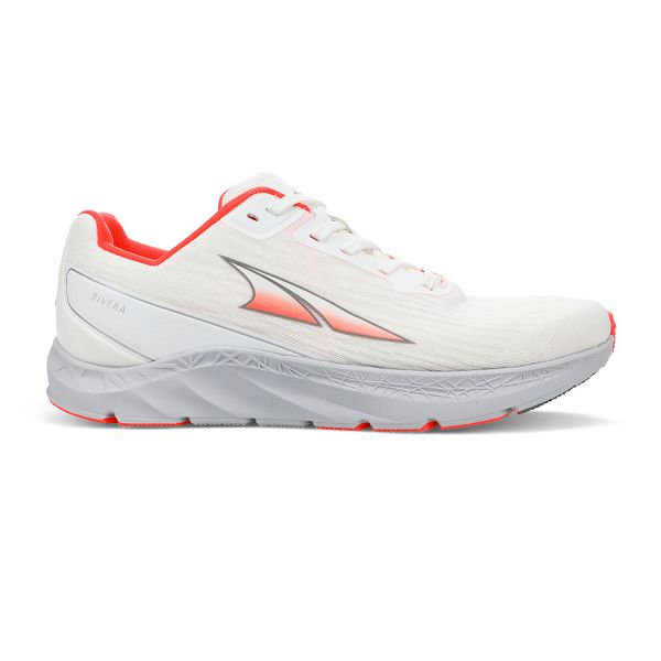 Chaussure Running Altra Rivera Blanc/Corail Femme | ONL-30699639