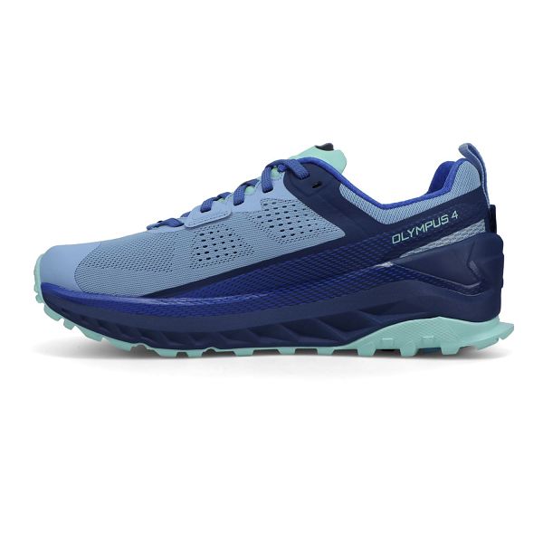 Chaussures De Trail Altra Olympus 4 Marine/Bleu Clair Femme | PBV-48048540