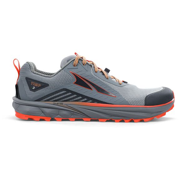 Chaussures De Trail Altra Timp 3 Gris/Orange Homme | BDJ-78353932