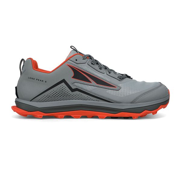 Chaussures De Trail Altra Lone Peak 5 Gris Clair Homme | MYI-24601671