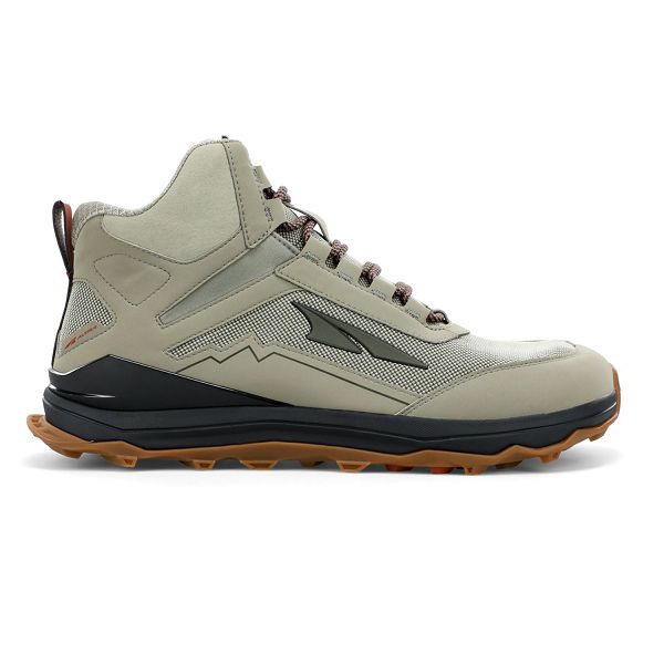 Chaussures De Trail Altra Lone Peak Hiker Kaki Homme | AWD-10470361