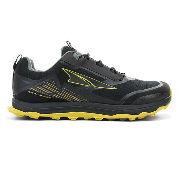 Chaussures De Trail Altra Lone Peak All-wthr Low Noir Jaune Homme | DFA-45508489