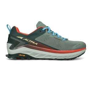 Chaussures De Trail Altra Olympus 4 Vert/Orange Homme | ZXC-75762405