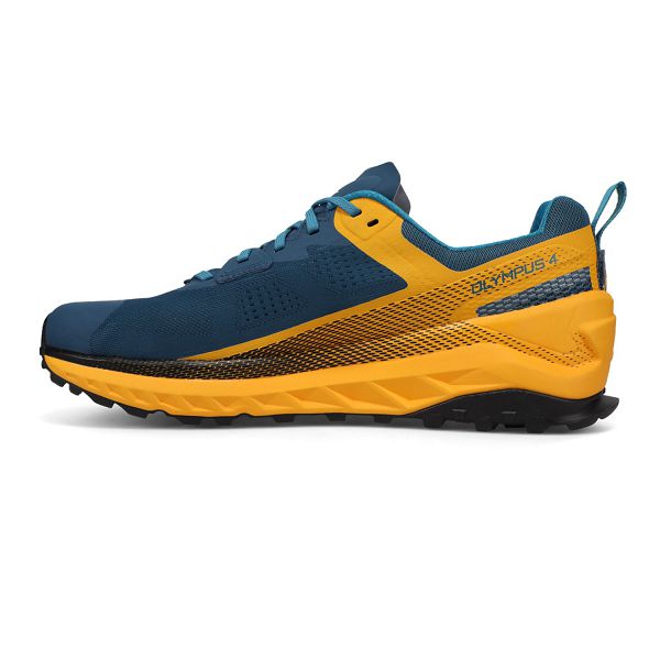 Chaussures De Trail Altra Olympus 4 Bleu Homme | XHR-12951210