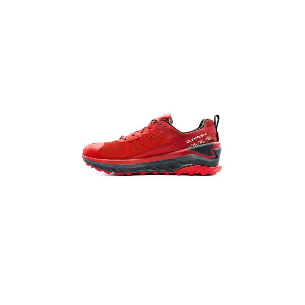 Chaussures De Trail Altra Olympus 4 Rouge Homme | VNK-50051135