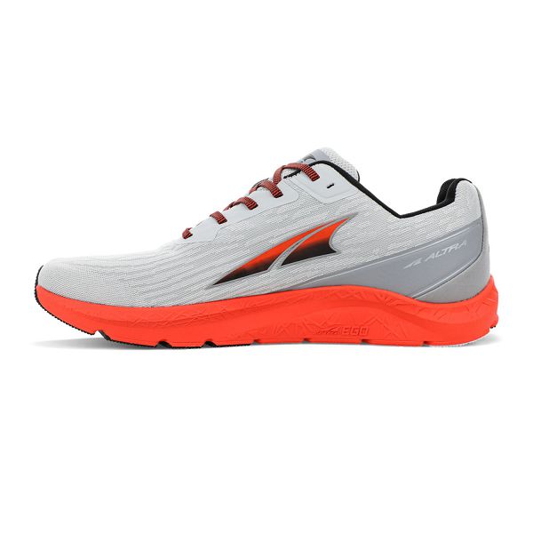 Chaussure Running Altra Rivera Gris/Orange Homme | MXS-81208904