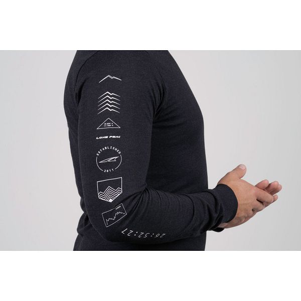 T-shirts Altra Legend Long Sleeve Le Noir Homme | IRZ-42891563