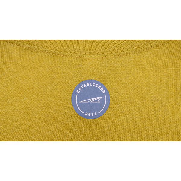 T-shirts Altra Heritage Short Sleeve Jaune Homme | HCV-14841570